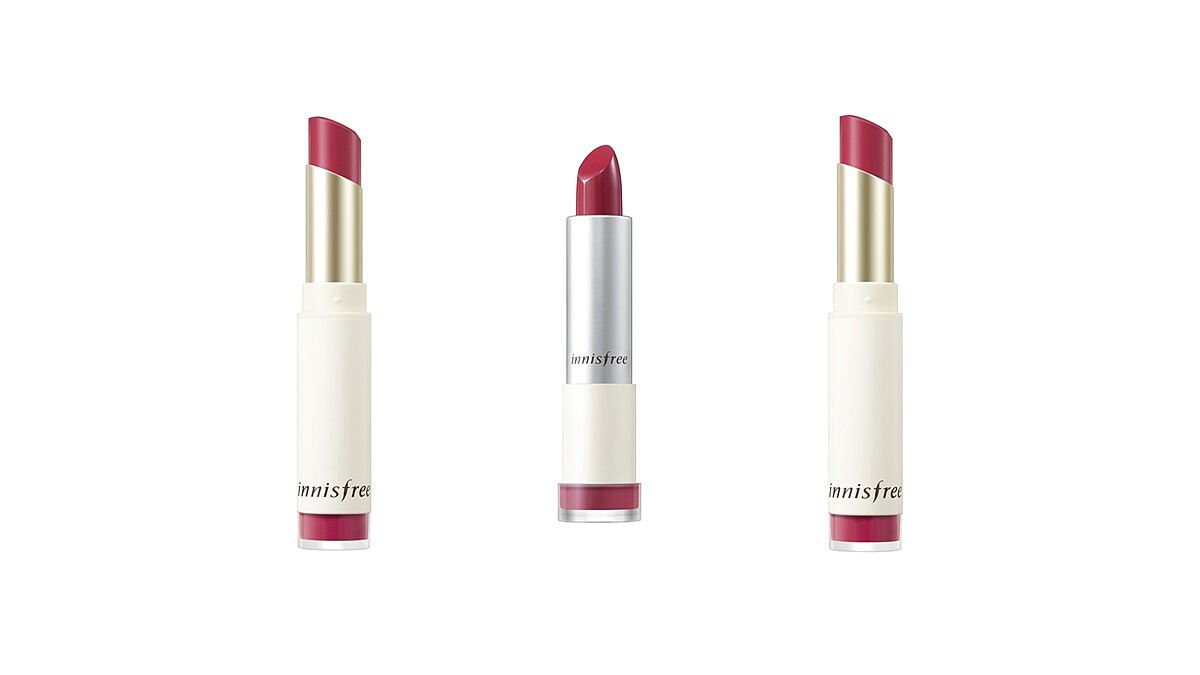 36.5度溫暖柔和、25度浪漫優雅、7度致命性感的秋冬紅唇色選！innisfree推出全新霧面絲絨、光澤、清透水感質地的超服貼唇膏系列