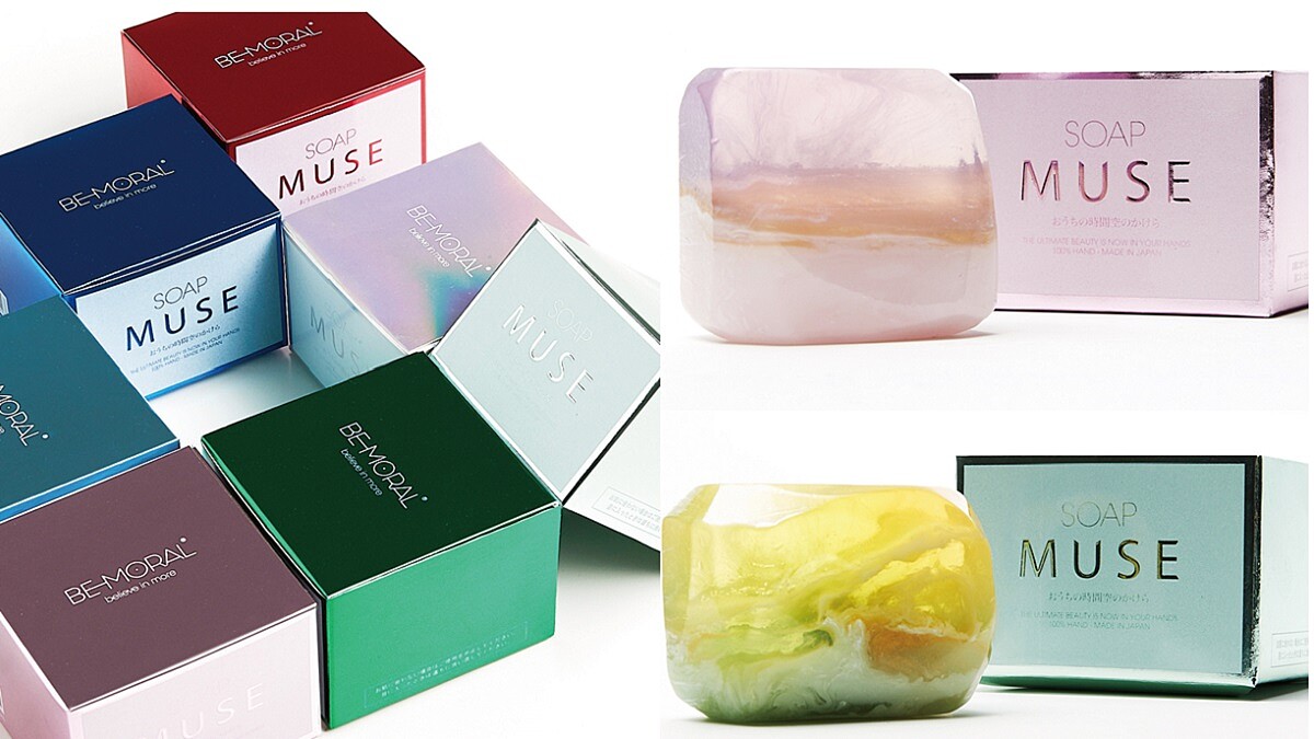 女神手中的純淨寶石！BeMoral「Muse Soap」天然手工皂華麗誕生