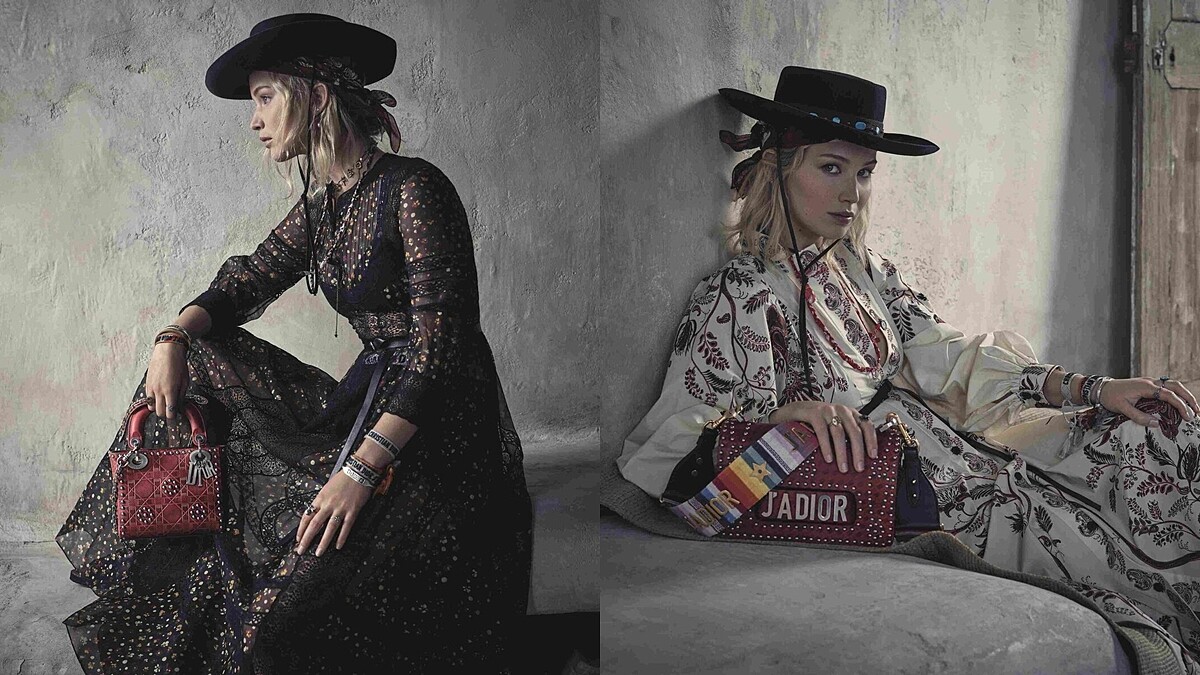 難以忽視的野性美！珍妮佛勞倫斯換上沙漠度假風裝束，慵懶詮釋DIOR早春廣告
