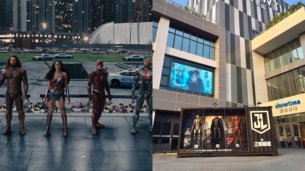 超級英雄迷必朝聖的打卡地標！《正義聯盟》大型戶外行動展櫃台北、新竹、台中限時登場
