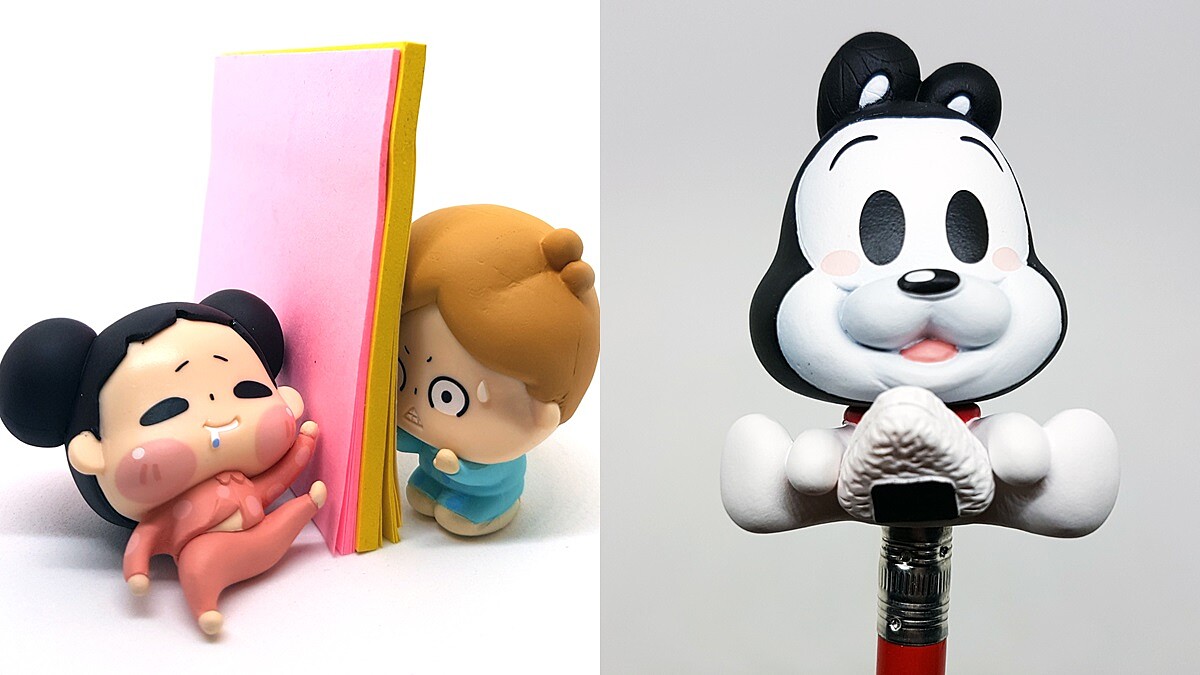 超適合放在辦公桌！啾啾妹、卡爾公仔化身療癒公仔，7-11獨家販售