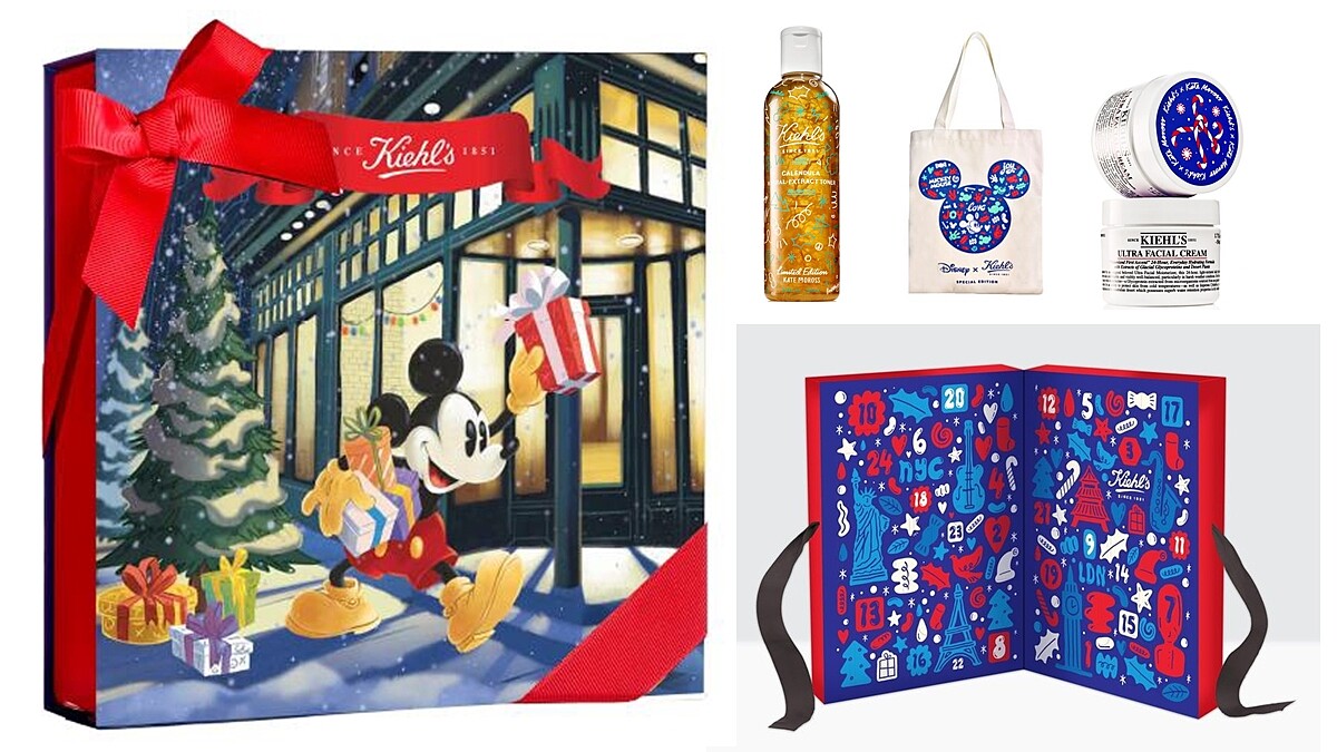 今年買得到Kiehl's契爾氏的聖誕倒數月曆！滿額還有機會獲得米奇包裝禮盒、托特包(加映Kiehl’s 2017新光A11夢想聖誕樂園)