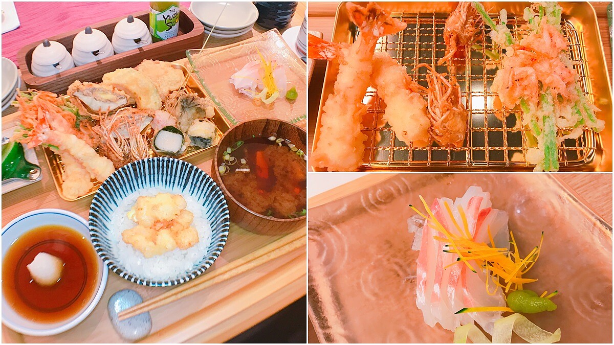 蒸的天婦羅吃起來居然不油膩，日本知名餐飲Humax全新開設【吉天婦羅KICHI】首間店就直接開在台灣