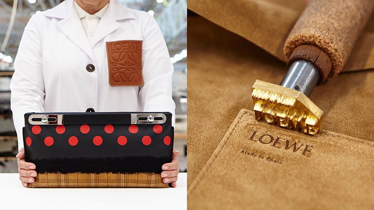每個細節都讓人讚嘆！LOEWE特別版Missy Dots手袋製作過程揭密
