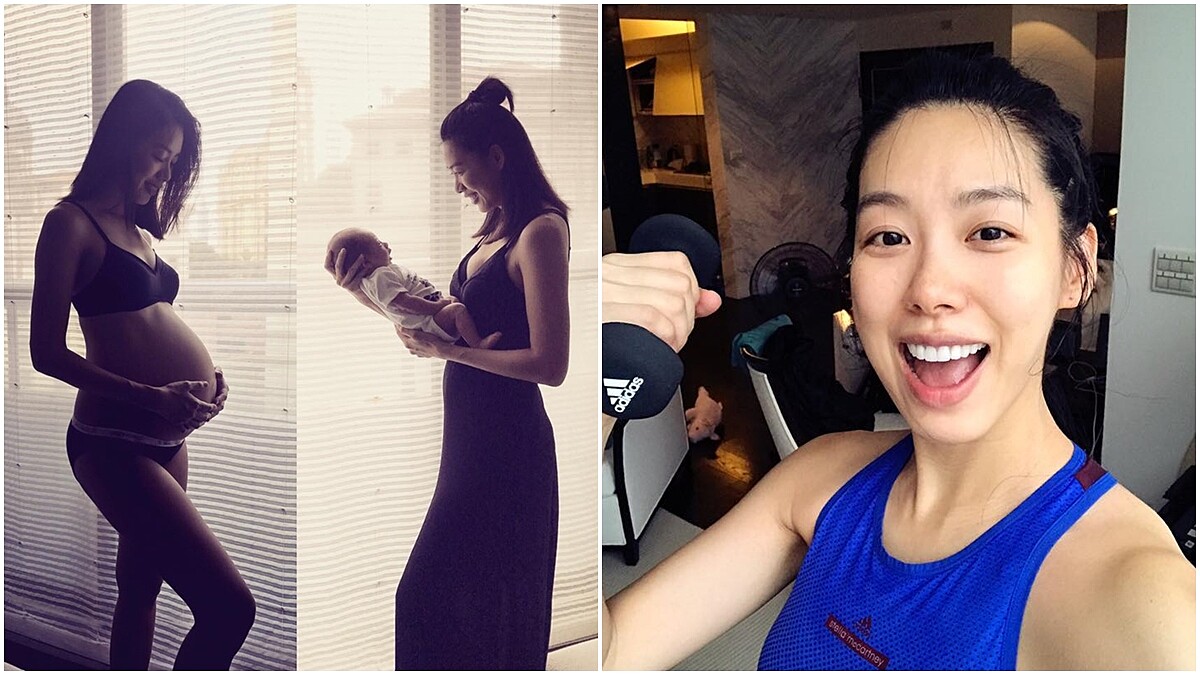 誰說坐月子不能運動？運動名模林可彤從產前到產後的運動與保養祕訣揭曉，當了媽還是一樣閃閃發光