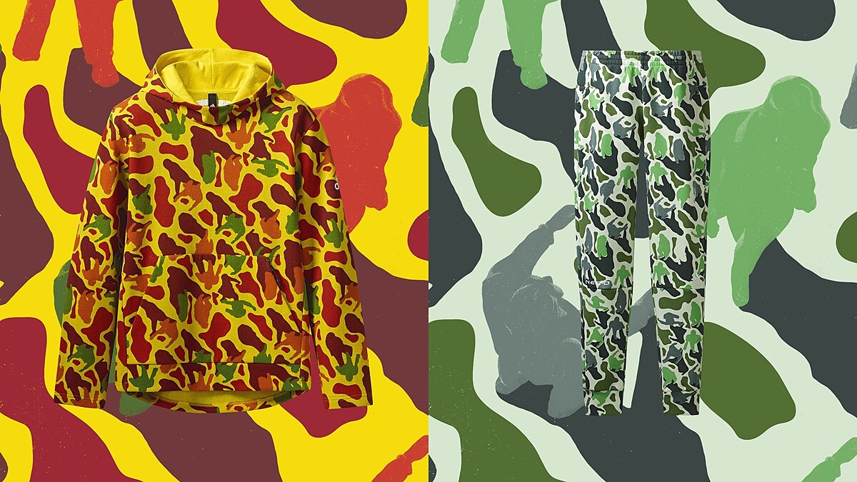 迷彩控不能錯過！adidas聯名菲董團體組合N*E*R*D推出迷彩運動系列