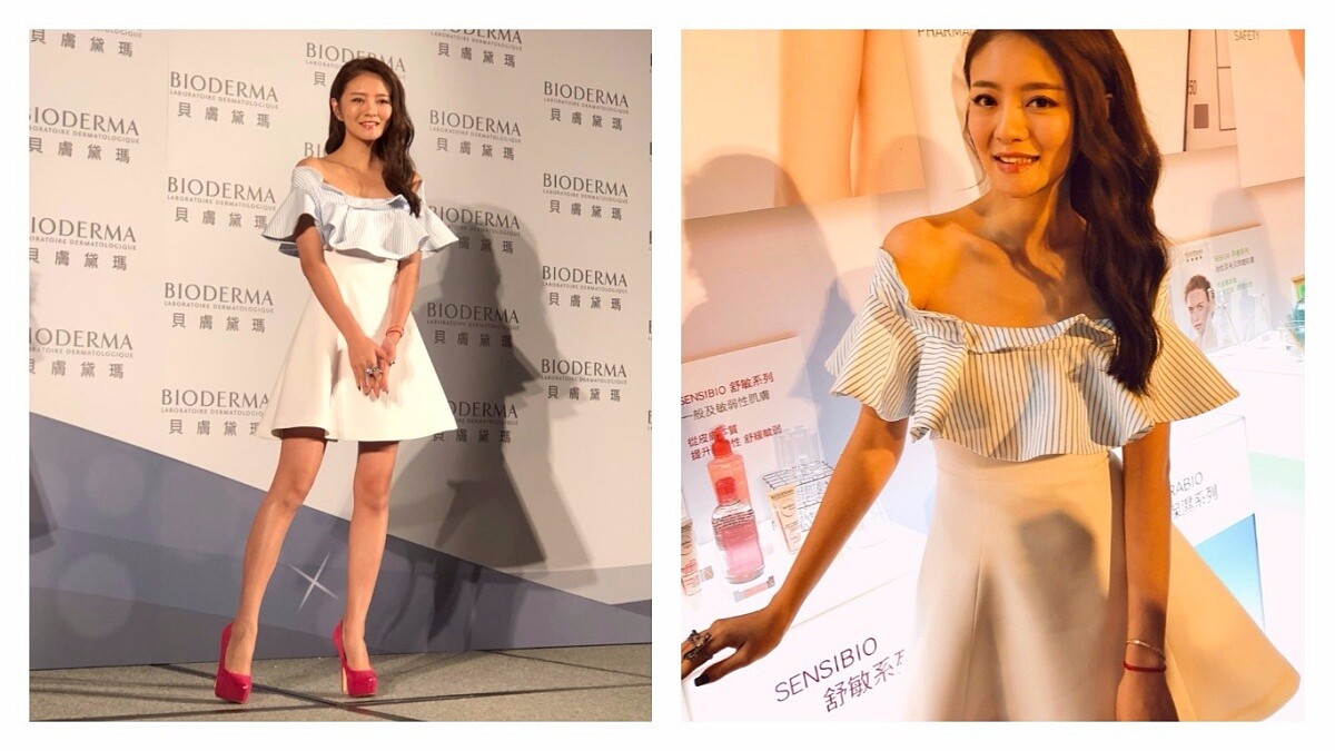 安以軒代言法國保養品 Bioderma貝膚黛瑪，最喜歡使用一瓶多效的保養品，分享婚後自製蜂蜜檸檬片、涼拌洋葱，成為一個好太太的祕訣