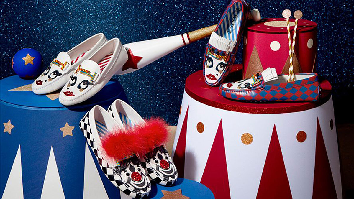 配件控又要失心瘋！TOD’S聯手時尚狂人Anna Dello Russo推出繽紛馬戲團聯名系列