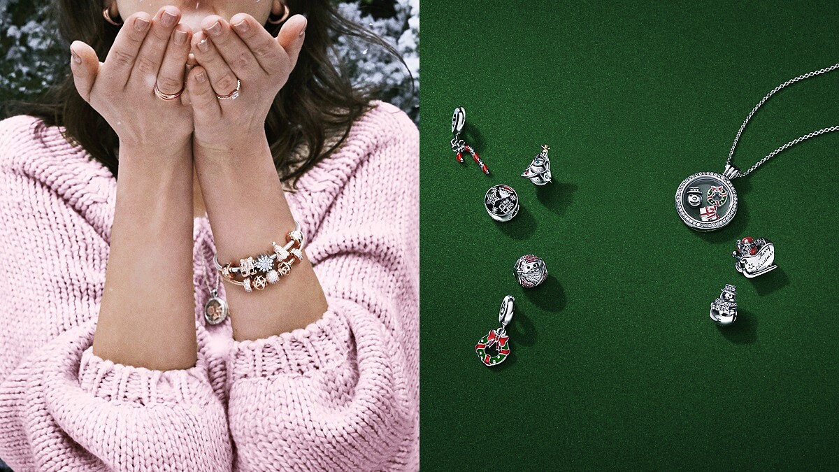 PANDORA聖誕第一波來了!玫瑰金聖誕樹、繽紛拐杖糖、白色雪花片串飾超想入手