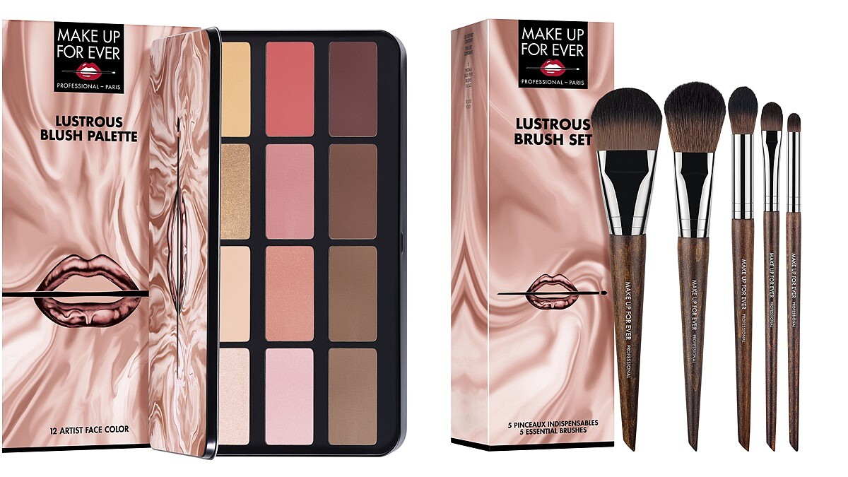 修容、打亮、頰彩這一盤連彩妝師都超愛用！MAKE UP FOR EVER把12色熱賣頰彩集合推出「絢亮金迷百搭頰彩組」