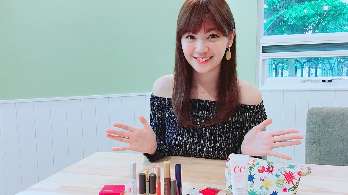 【打開化妝包】運動甜心簡懿佳：不管如何，一定要遮完黑眼圈才能出門