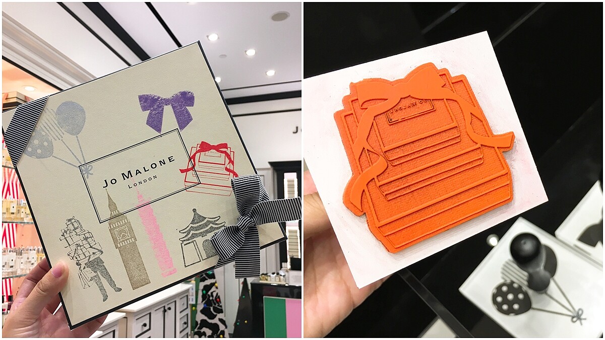 「台灣有專屬的101大樓、中正紀念堂印章」誠意十足的Jo Malone London引進英國旗艦店客製化禮盒印章服務