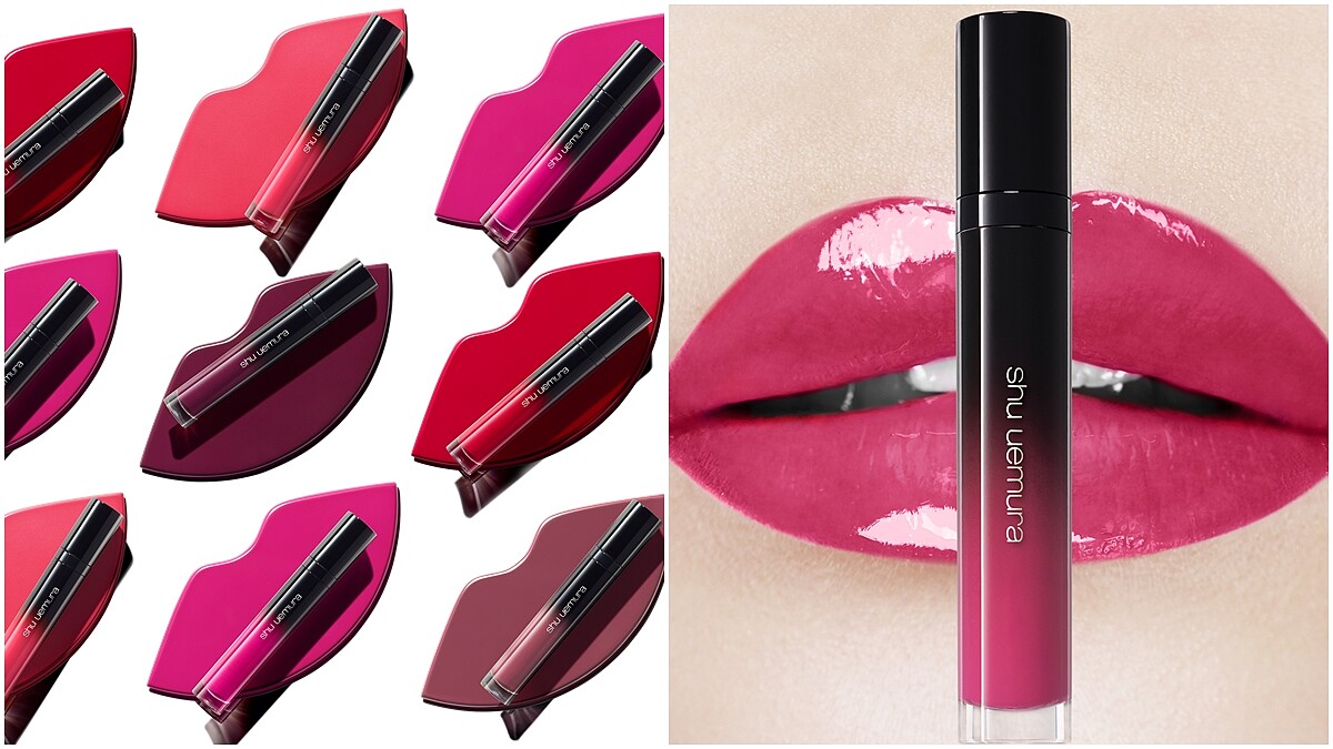 漸層管身好有質感,抹上還能幫雙唇聚光!植村秀首款「唇萃」16色打造光療般鮮明又零唇紋的極致美唇
