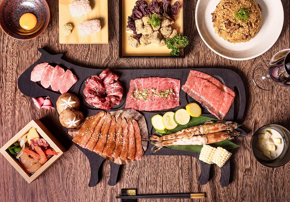 朴葉燒、月見、和牛壽司 『樂軒UrbanWagyu Bar』神秘樂々醬燒肉 打造都會時尚燒烤全新體驗
