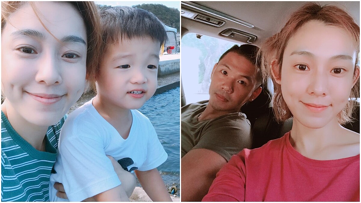 范范：兒子洗完澡後，我和黑人會一起幫他們擦身體乳液，這是我們家很親密的親子時間