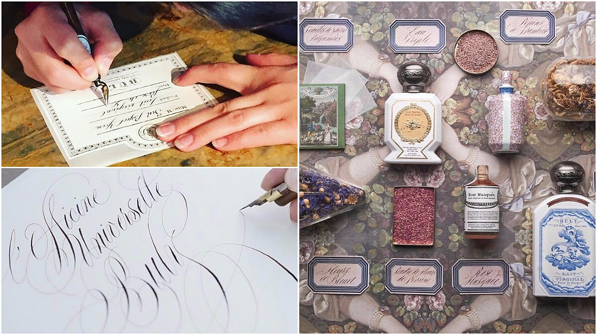 在禮物包裝親手簽上暖心祝福！復刻巴黎香氛老店Buly1803首度來台開設手寫英文書法課