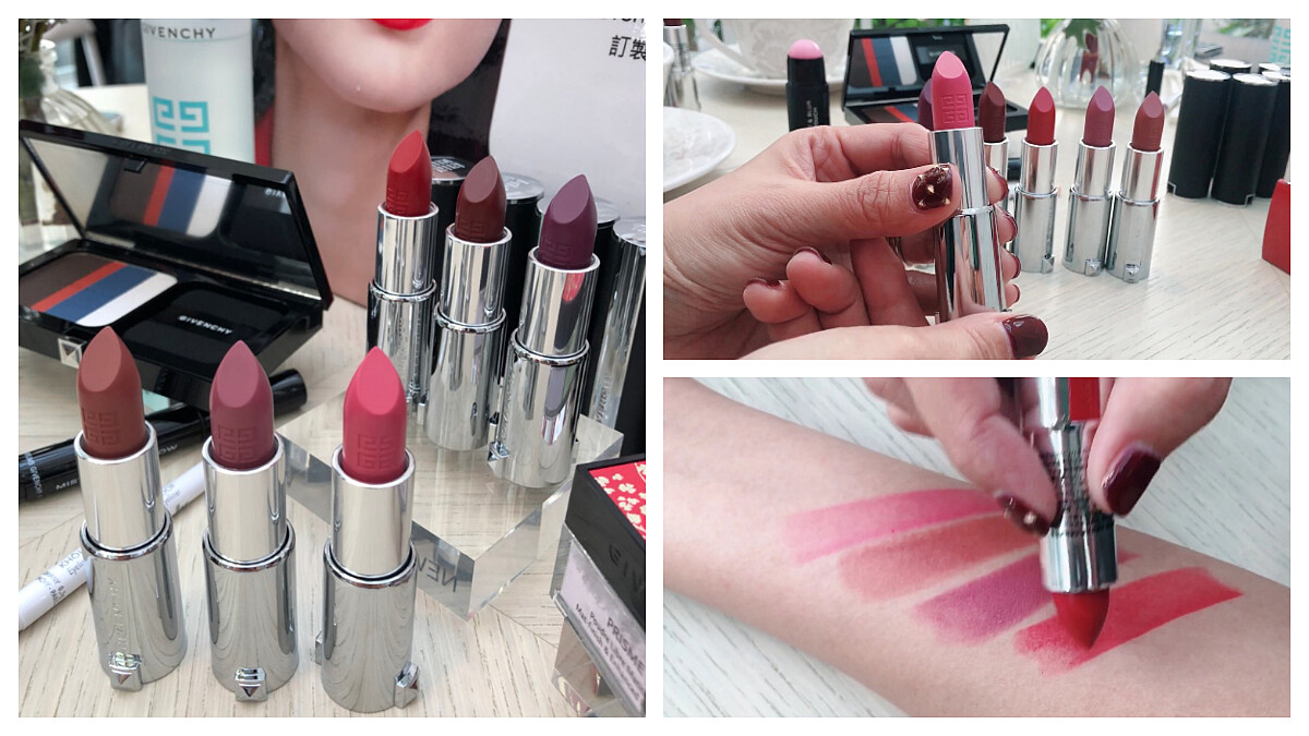 #329、#330真的太美太有質感了！首支百分百全霧感的2018紀梵希香吻誘惑超霧唇膏 讓妳的雙唇從此換上絲絨霧面禮服