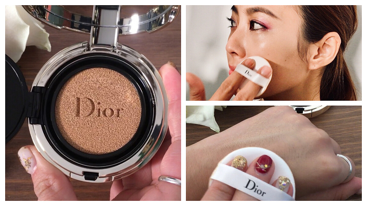 肌膚凹陷、鬆垂、暗沉？迪奧最新、號稱「補肉」神器的精萃再生花蜜氣墊粉餅 拍完後肌膚澎潤緊緻超有感！