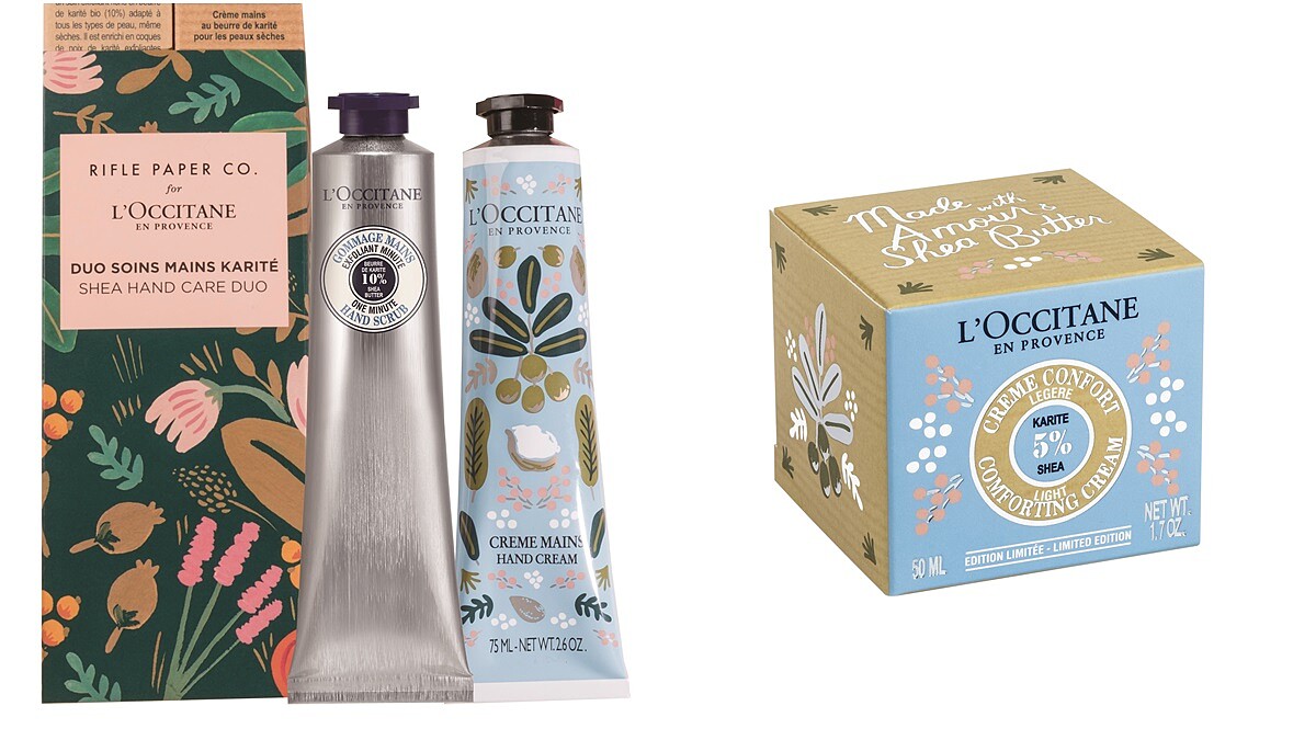 第二波聯名系列有限量護手霜、去角質手霜組合，還推出Anna Bond限量版乳油木保濕凝霜