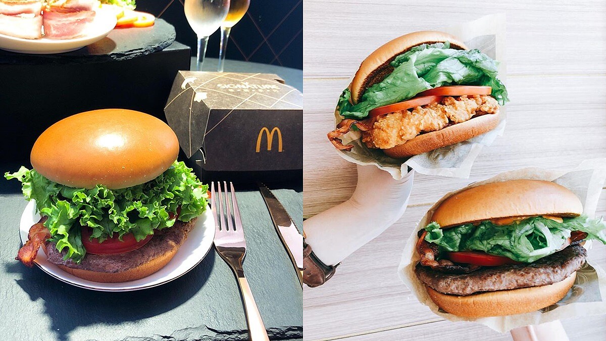 有點時髦的黑色漢堡盒！麥當勞最新推頂級漢堡，「極選BLT安格斯黑牛堡」限時登場