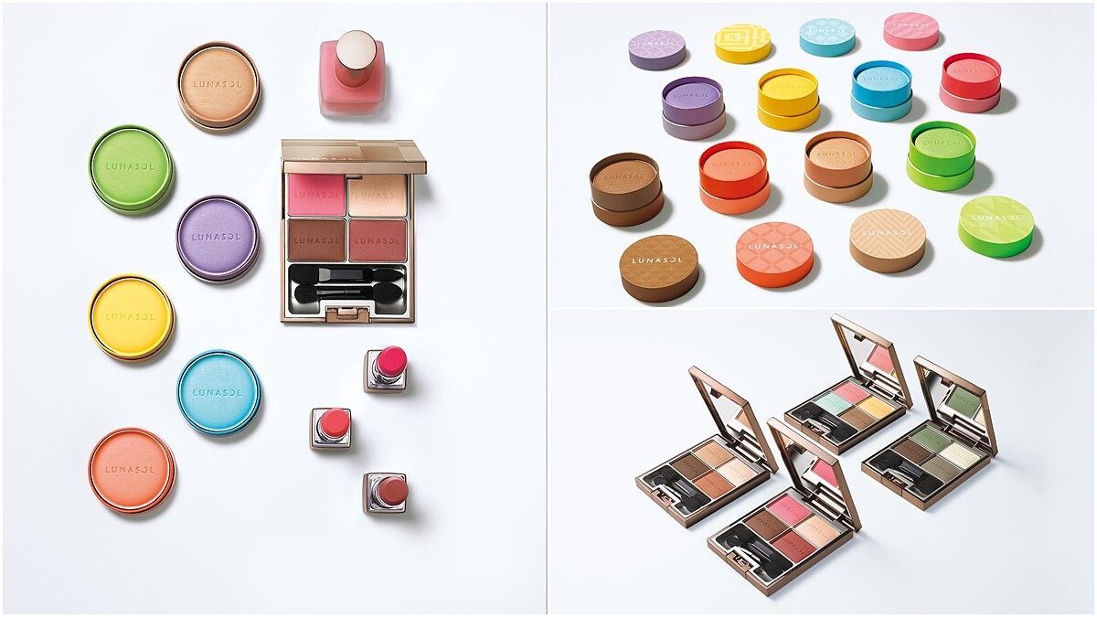 「一顆顆就像是蜜桃、芒果、巧克力口味的馬卡龍」LUNASOL推出又繽紛又可愛的限定8色晶巧光燦眼彩