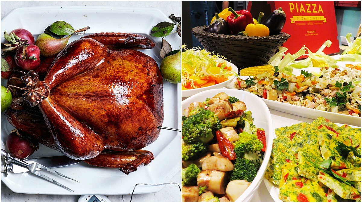 「皮脆肉多汁的火雞全餐實在太罪惡」基隆Piazza派對大餐也好澎拜，還有冬季限量義大利風味Buffet