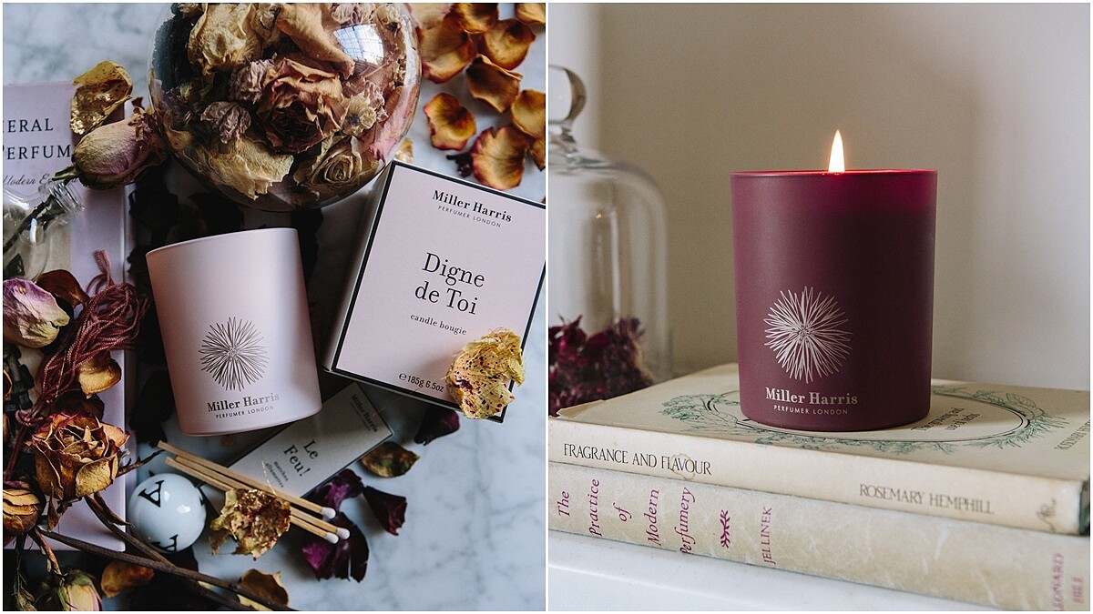 「驟雨詩篇、薄暮甜梨、玫瑰晨語…」光是聽名字彷彿就能聞到動人氣息，Miller Harris全新9款香氛蠟燭，叫人不醉也難！