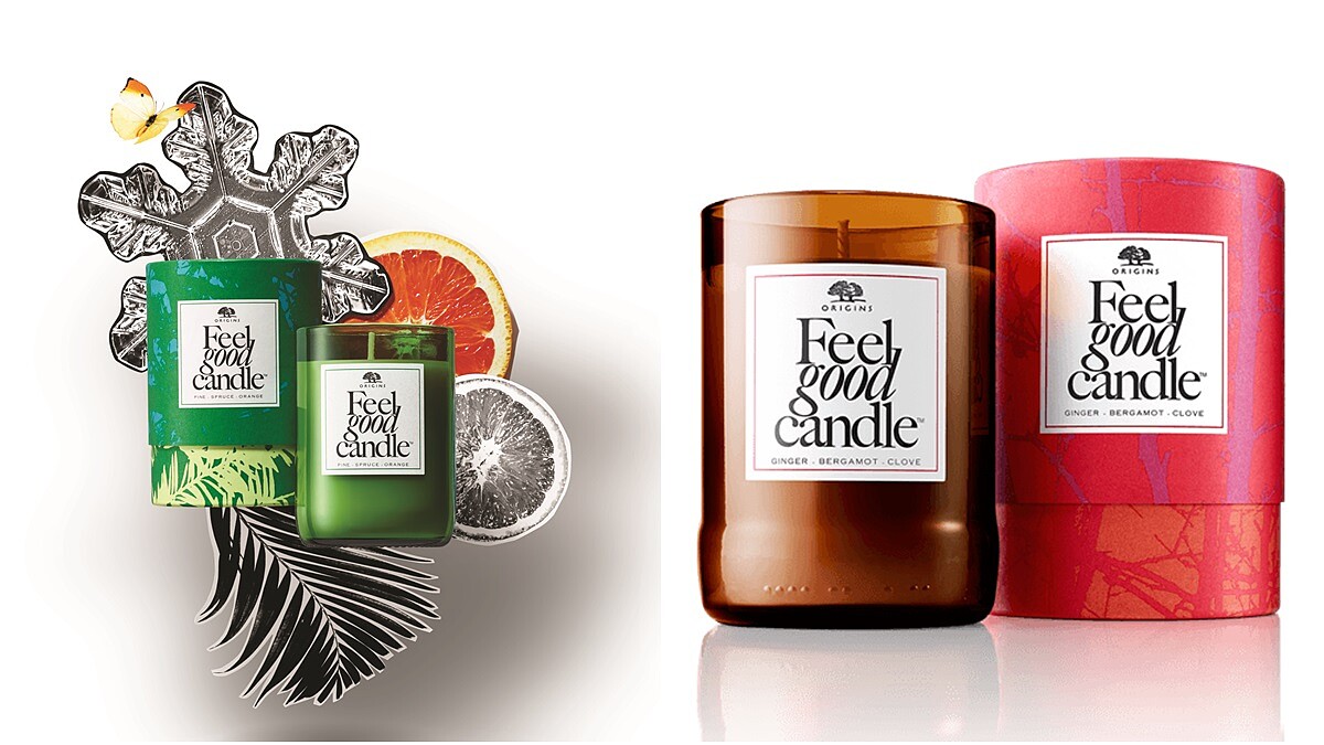 「紅綠蠟燭瓶身在燭火點燃那刻美翻天」品木宣言打造3款節慶限定FEEL GOOD蠟燭