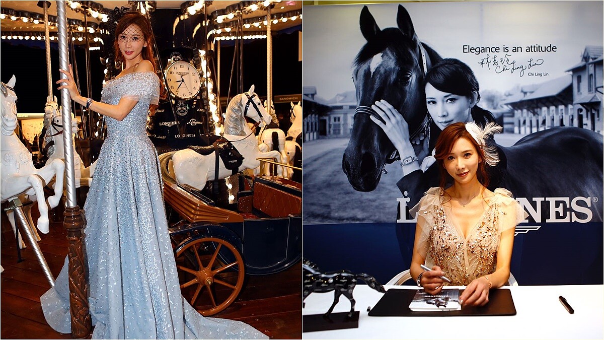 林志玲典雅出席浪琴巴黎馬術賽「優雅代表面對挫折可以從容、淡定地去面對，是我這些年學到的小小智慧。」