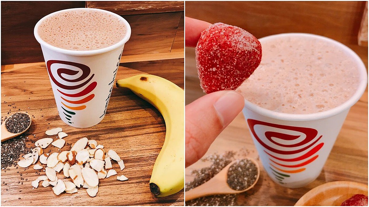 台灣獨家限定！冬天一定要來一杯，Jamba Juice首度推出草莓、香蕉口味熱果昔