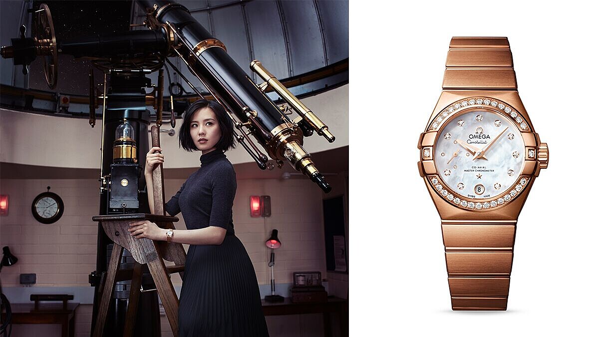 腕錶中的經典 全新歐米茄星座系列絲柔展現美好時刻