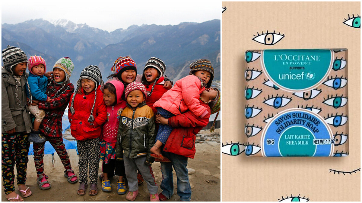 「讓每一雙可愛無邪的眼睛都能看到世界的美好」L’OCCITANE推出乳油木牛奶公益皂，與UNICEF一起預防兒童失明