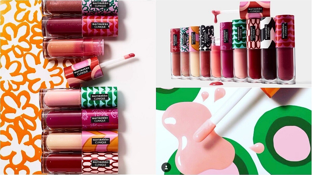 是Marimekko氣墊粉盒！一次4款不僅文青包裝可愛，辨識度高的精典圖案，更成為包色必需！