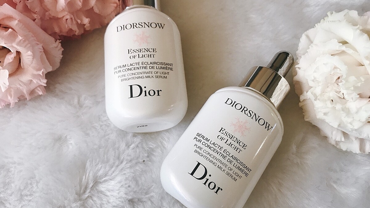 宛如牛奶瓶般可愛，一滴含有最佳濃度～Dior首支日本厚生勞動省認證美白精華重量上市！