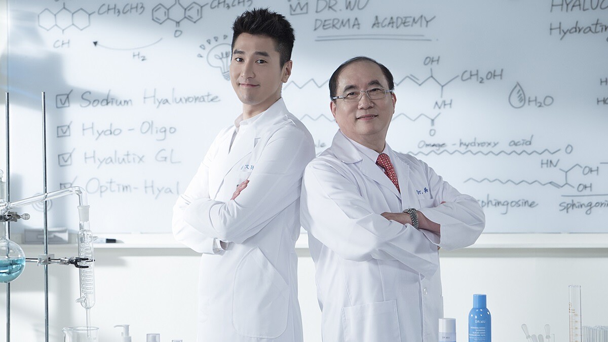 在肌膚保養方面也徹底展現處女座的追求完美!趙又廷擔任DR.WU最新品牌代言人