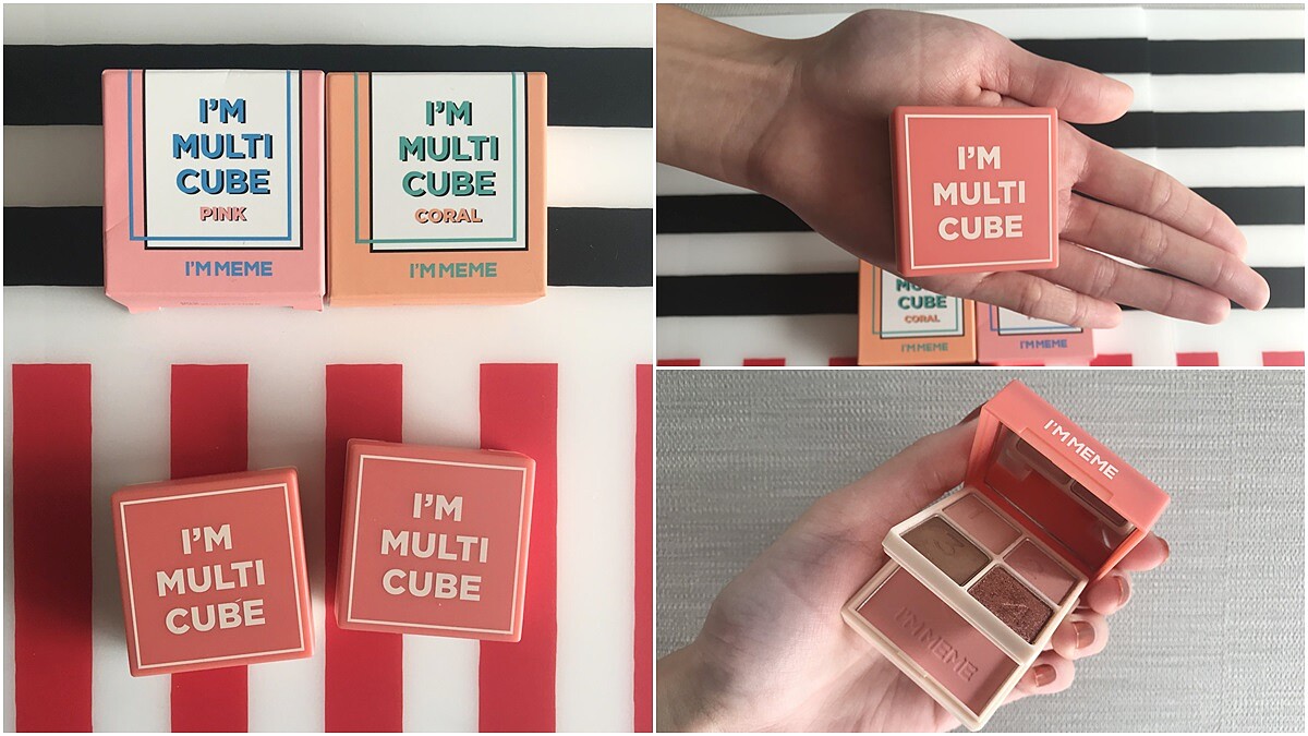 只有引進#002、#003熱賣色！這款不到5CM的方形眼影盒不只顯色度超好，體積小巧更Q萌