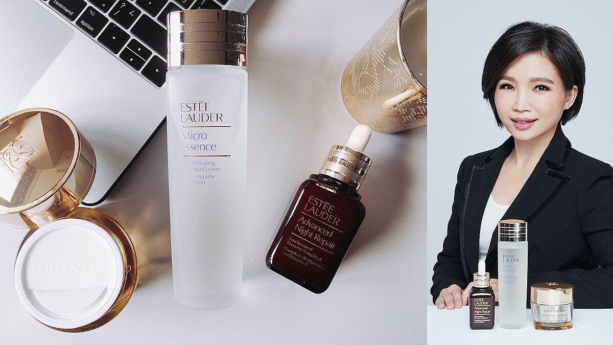 連柳燕老師都被圈粉！？讓她肌膚一路維持美好狀態的雅詩蘭黛金三角組合，到底有多神？