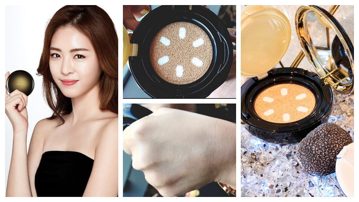 韓國超熱賣王牌冠軍氣墊終於來台！IOPE推出雙色極淨無瑕白雪精華氣墊粉底 不只氣色好還能擁有掐出水的潤澤感