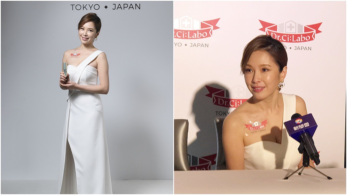 女神天心：「越白的肌膚只要一點點斑點就很清楚，所以我不分四季都注重美白的保養方法」