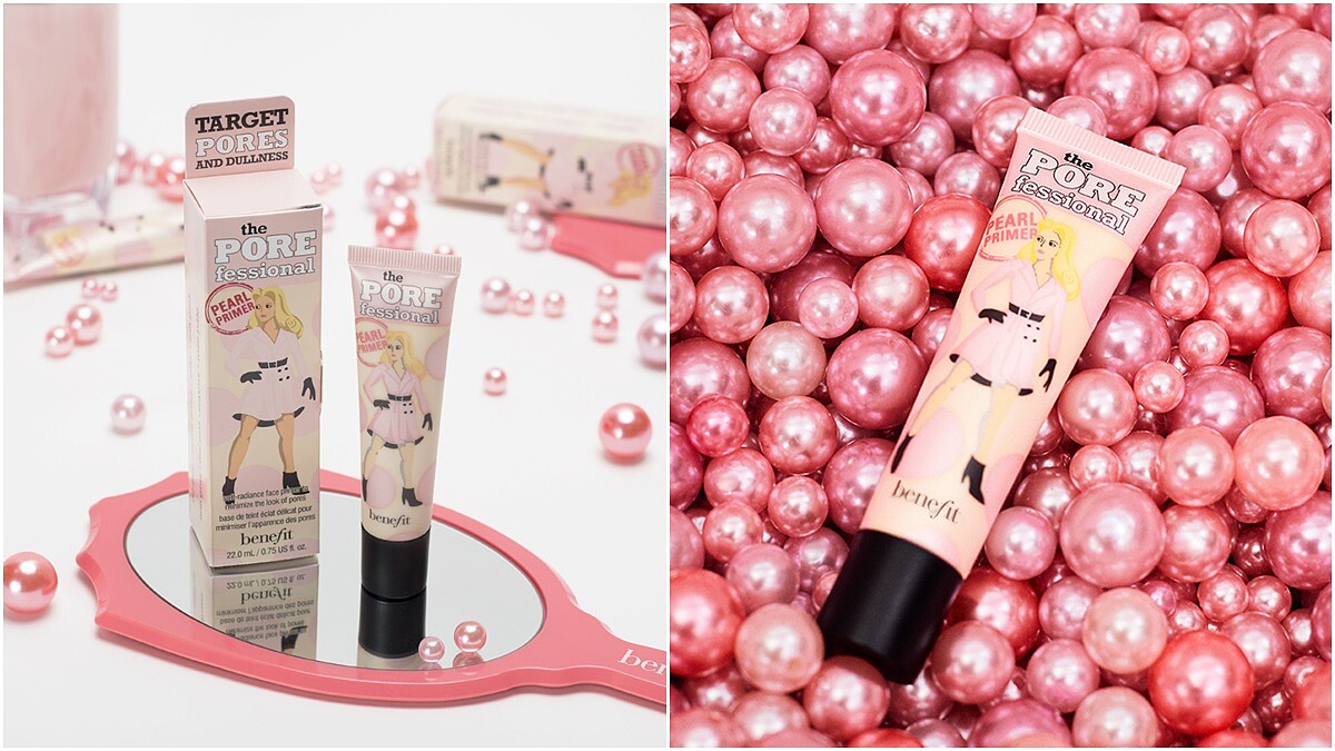 只要畫圈油光、毛孔全都消失不見！benefit嘖嘖稱齊激光毛孔隱形露還能打造宛如戀愛般的粉紅光澤