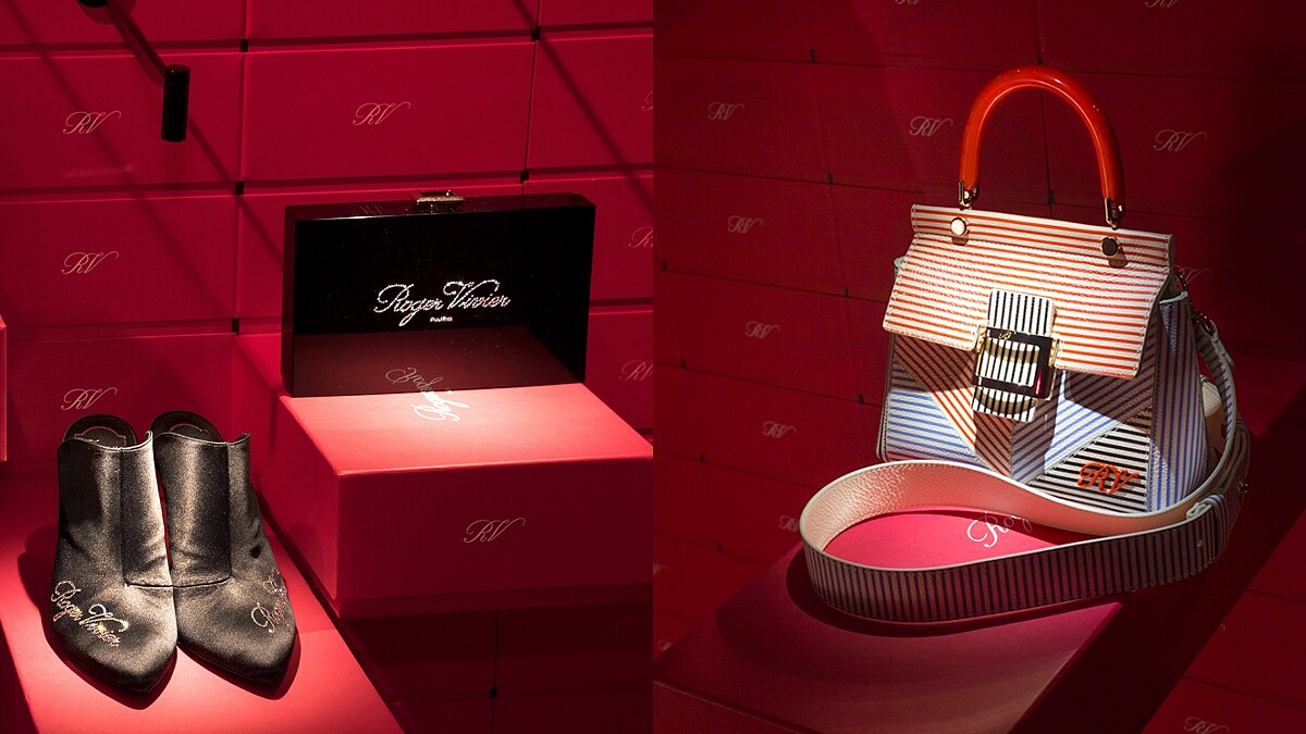 除了方釦還有新的經典要你記住！Roger Vivier春夏系列第一次把logo放到配件上
