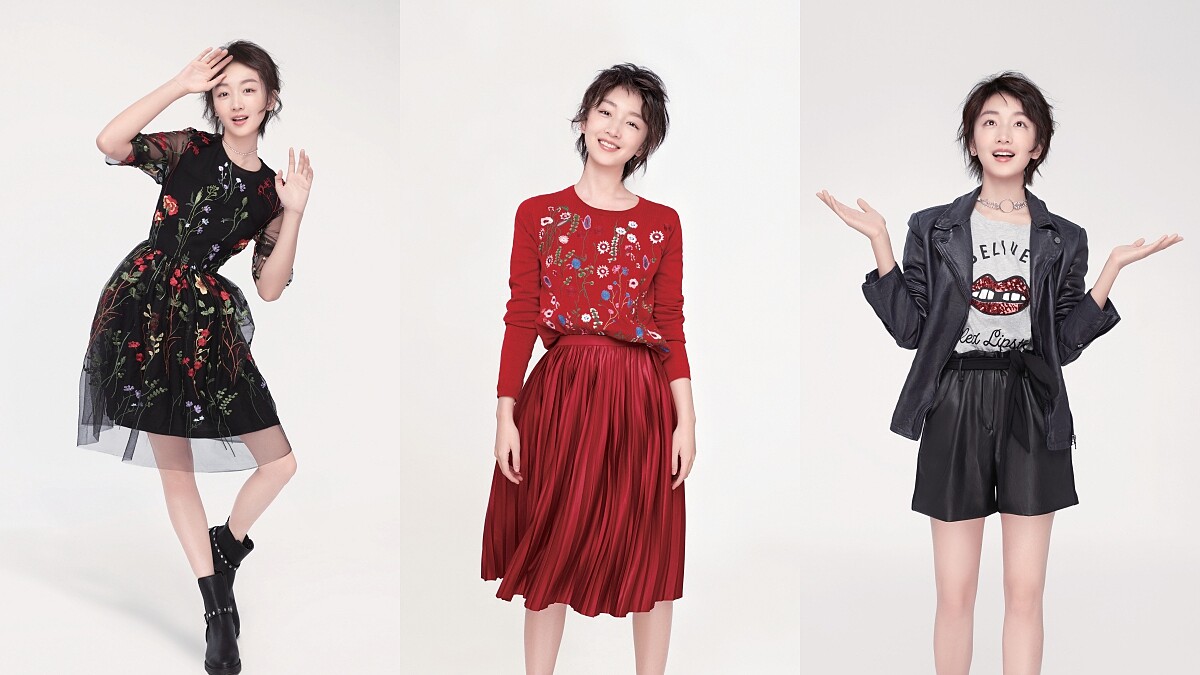 過年就從周冬雨身上找穿搭靈感！平價品牌Esprit推出甜美、帥氣都兼具的新春系列