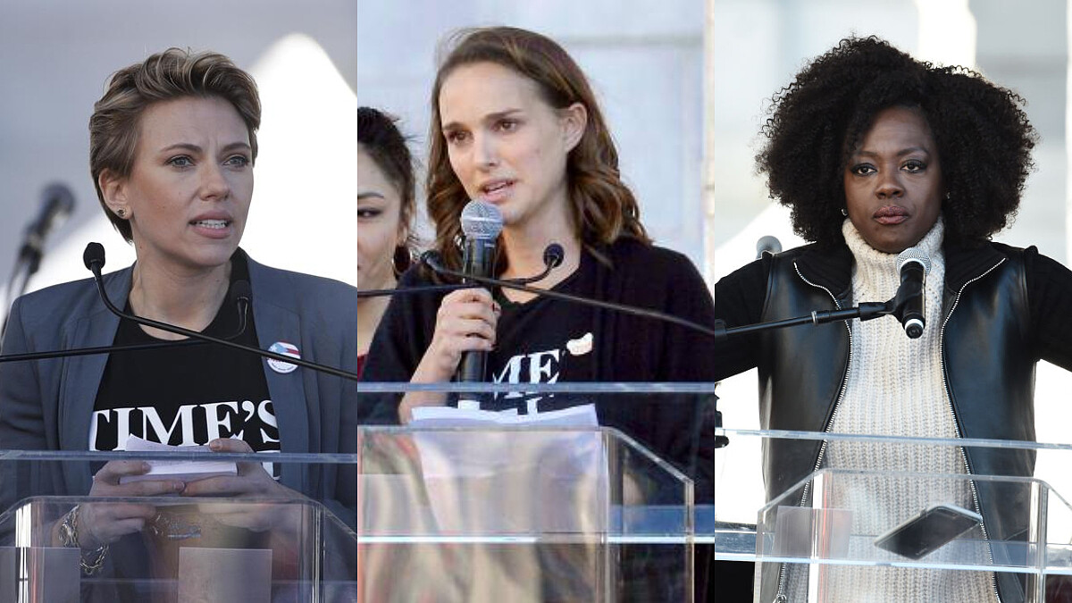 姐姐妹妹站起來~「美國婦女大遊行」娜塔莉波曼、史嘉蕾喬韓森助陣，萬人街頭響應！