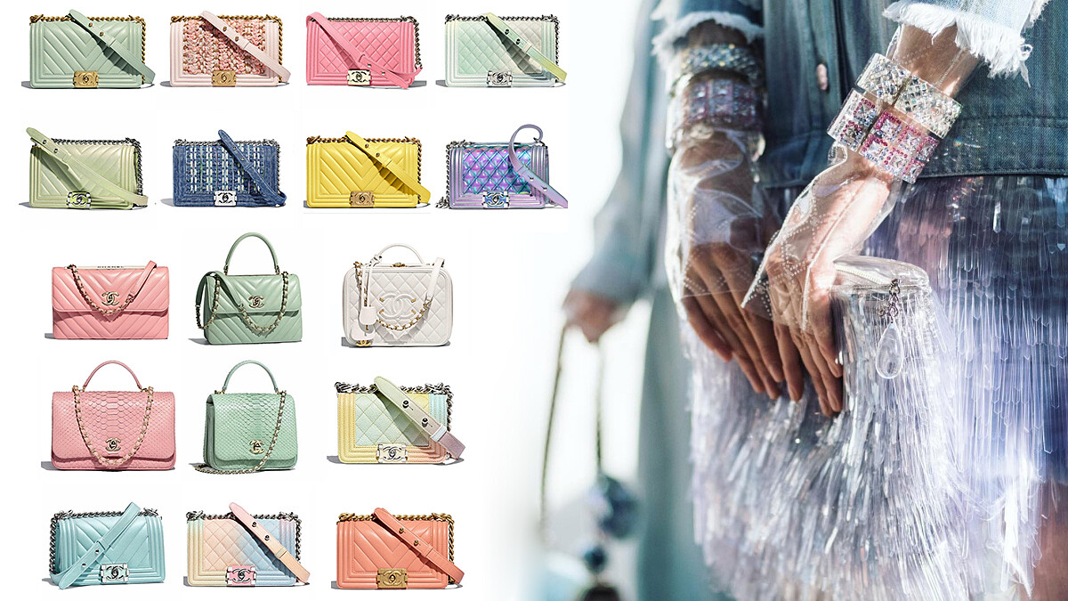 準備好交出年終獎金買新包了嗎？夢幻色系正夯！Chanel春夏104款新包全覽