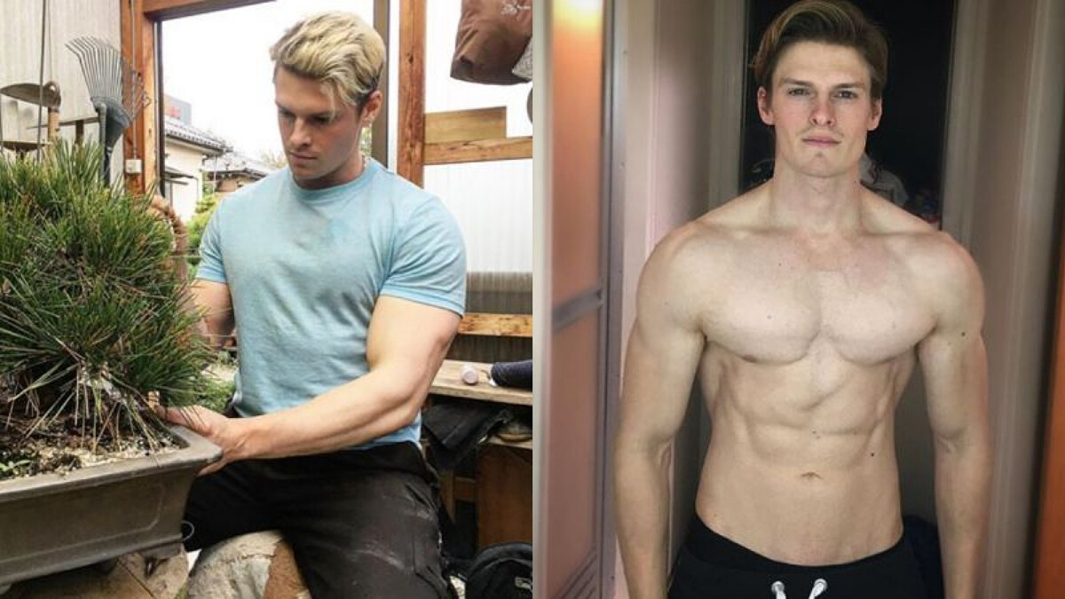 極致花草系鮮肉男,瑞典籍日本園藝師「村雨辰剛」,那個身材太不合理了~