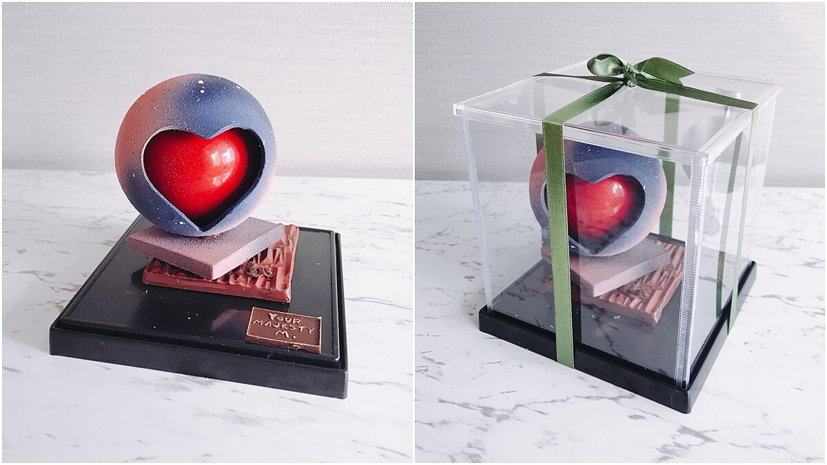 漸層星空球居然有小驚喜！呸姐Jolin領軍「皇后陛下 Your Majesty」打造愛在星空下真愛敲敲來巧克力