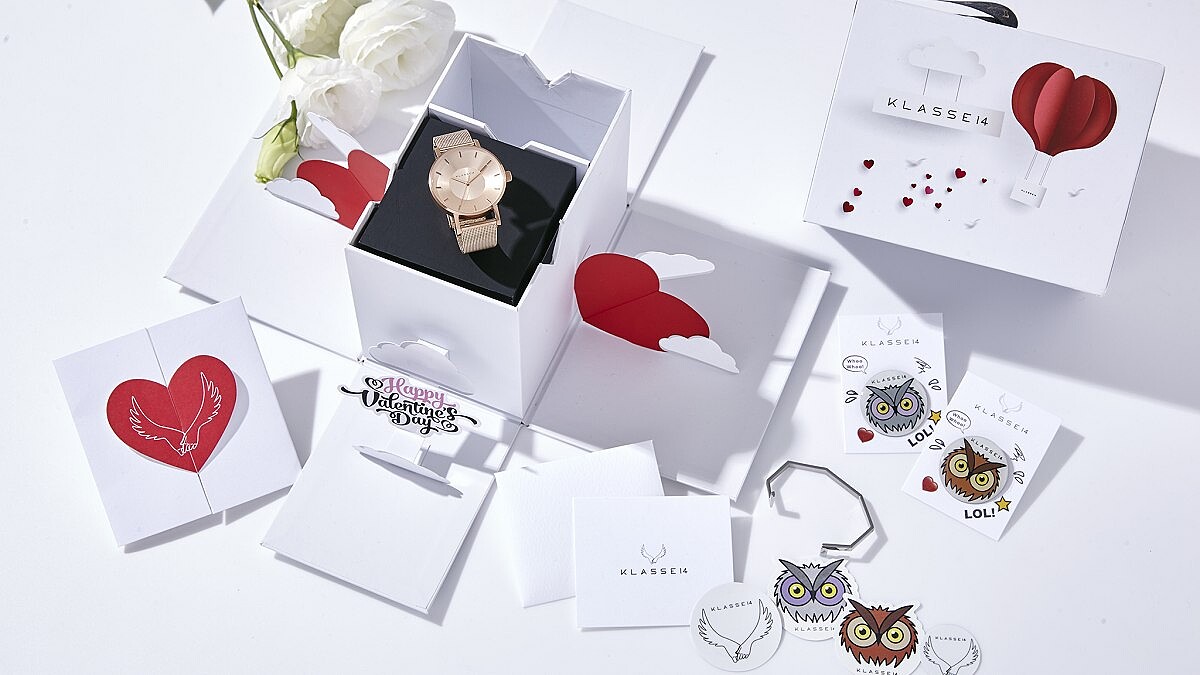 愛情最浪漫的錶示－KLASSE14獨一無二的幸福禮遇 So Sweet