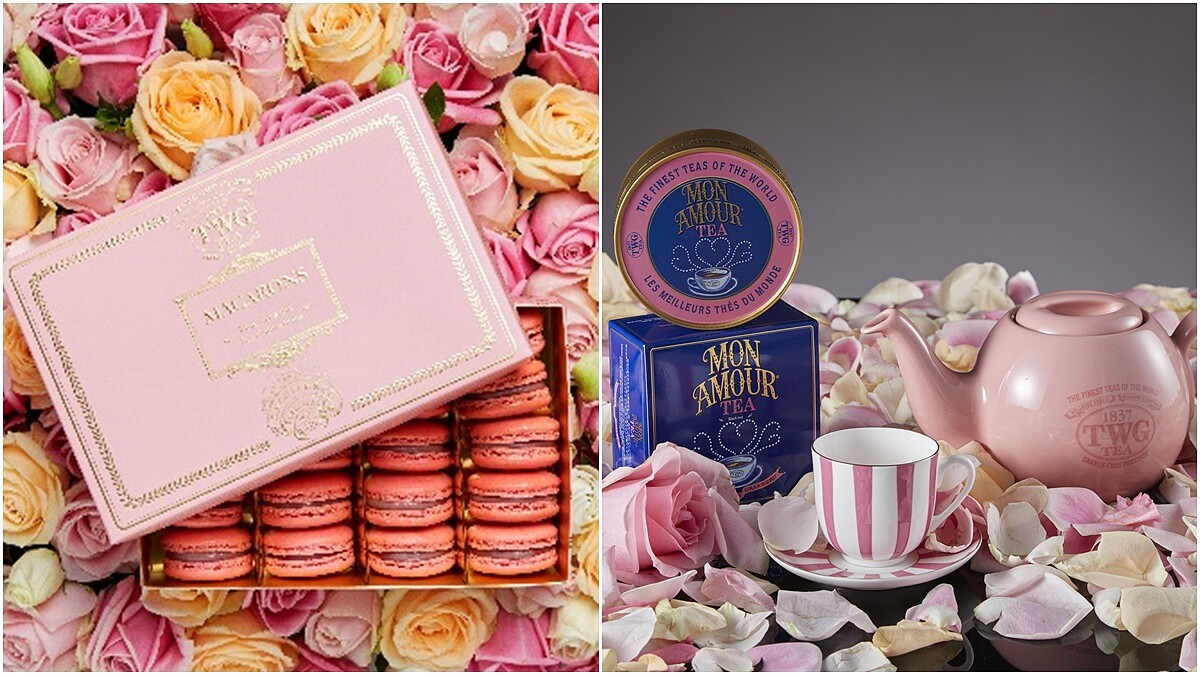 不只外盒夢幻連裡面也會讓少女們尖叫！TWG Tea推出情人節限定粉嫩嫩茶香馬卡龍禮盒
