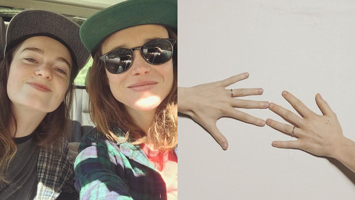 「我們要先學會愛自己，才有能力開始愛別人。」女女戀修成正果，《扣押幸福》艾倫佩姬宣布閃婚