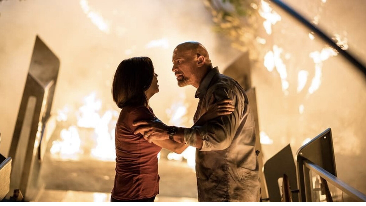 拯救240層高樓的安危!昆凌加盟演出,巨石強森主演最新動作電影《摩天大樓》